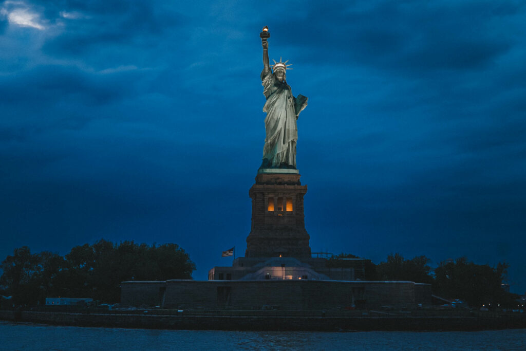 Harbor lights New York